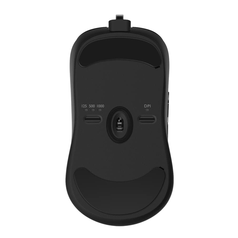 BenQ Gaming Mouse Port Connection Plug Sizes Black S2-C (Symmetrical Design/3360 sensor/Right-handed/Paracord/Lightweight/USB & Play/2 S/M Available)
