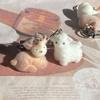 Fluffy Elk Pendant Mini Capybara Phone Chains New Alpaca Resin Charms