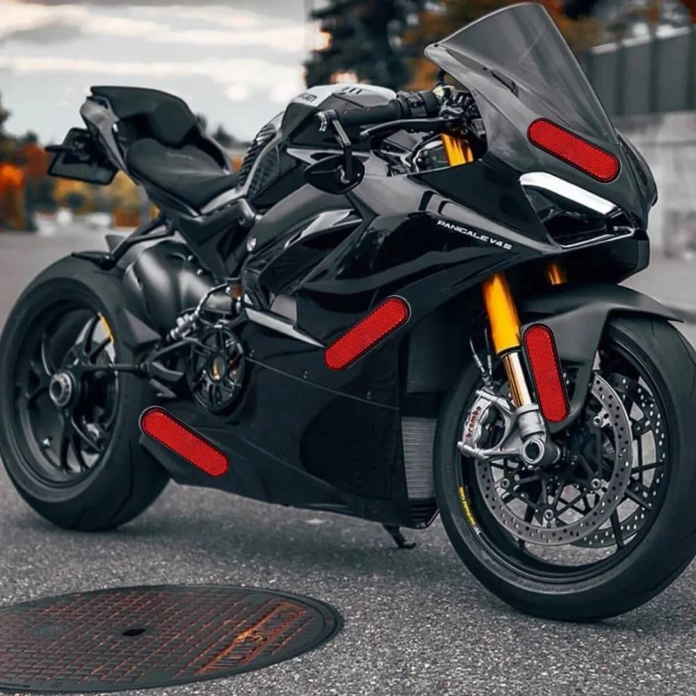 Universal Reflective Plate for Motorcycle, Car, Truck, Trailer, Rear Safety Warning Sticker, High Visibility Auto Accessories