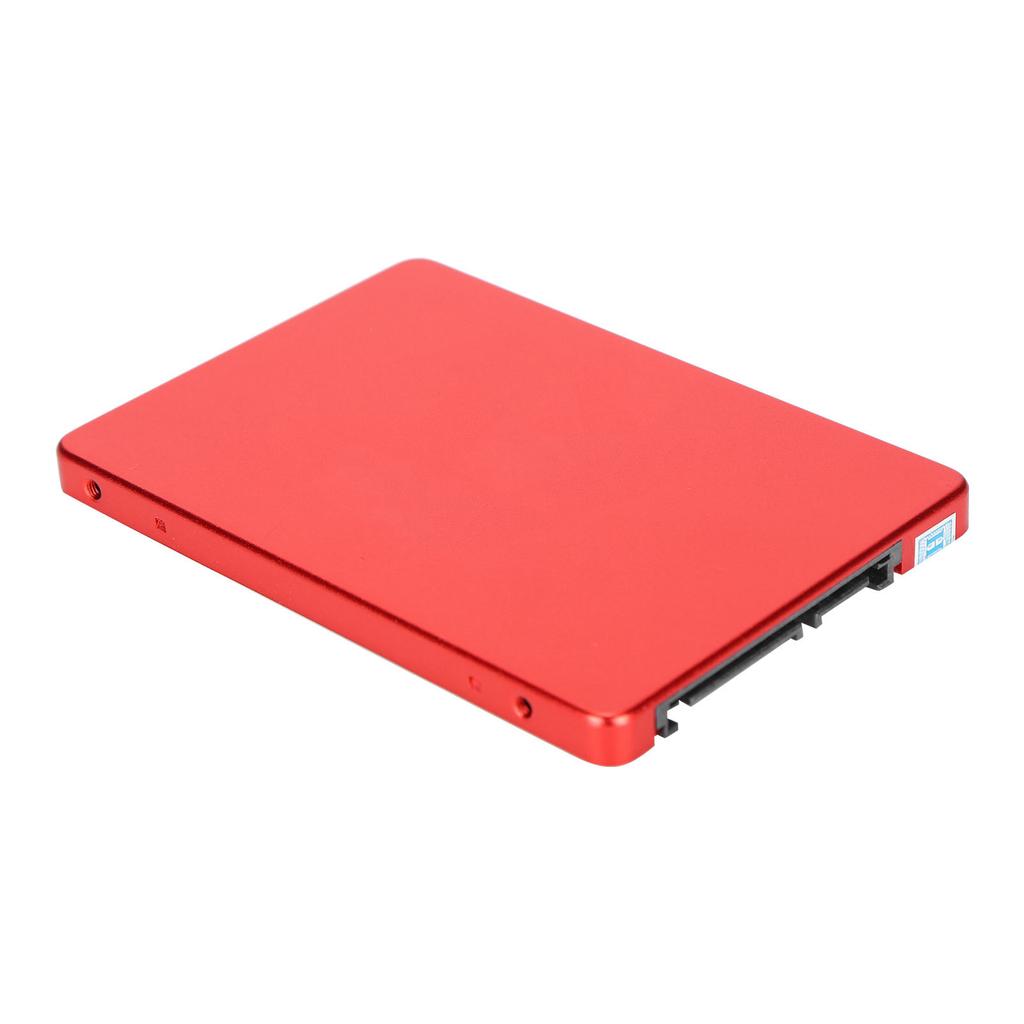 Hsthe Sea 2,5 Zoll SSD Rot High Speed Metall Festplatte für Desktop-Computer Laptops PC32GB