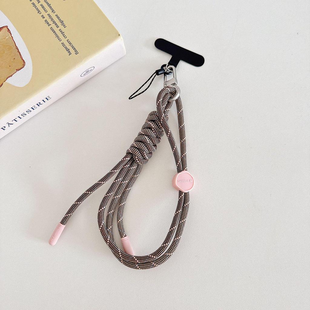 Complex Woven Wrist Strap with Metal Buckle - Anti-lost Phone Lanyard