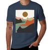 Cat Landscape 93 Tshirt Fashion Casual Short Sleeve Top