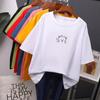 Kawaii Summer T Shirt Women Oversized Soft Tees Cotton Loose Bouses Tops