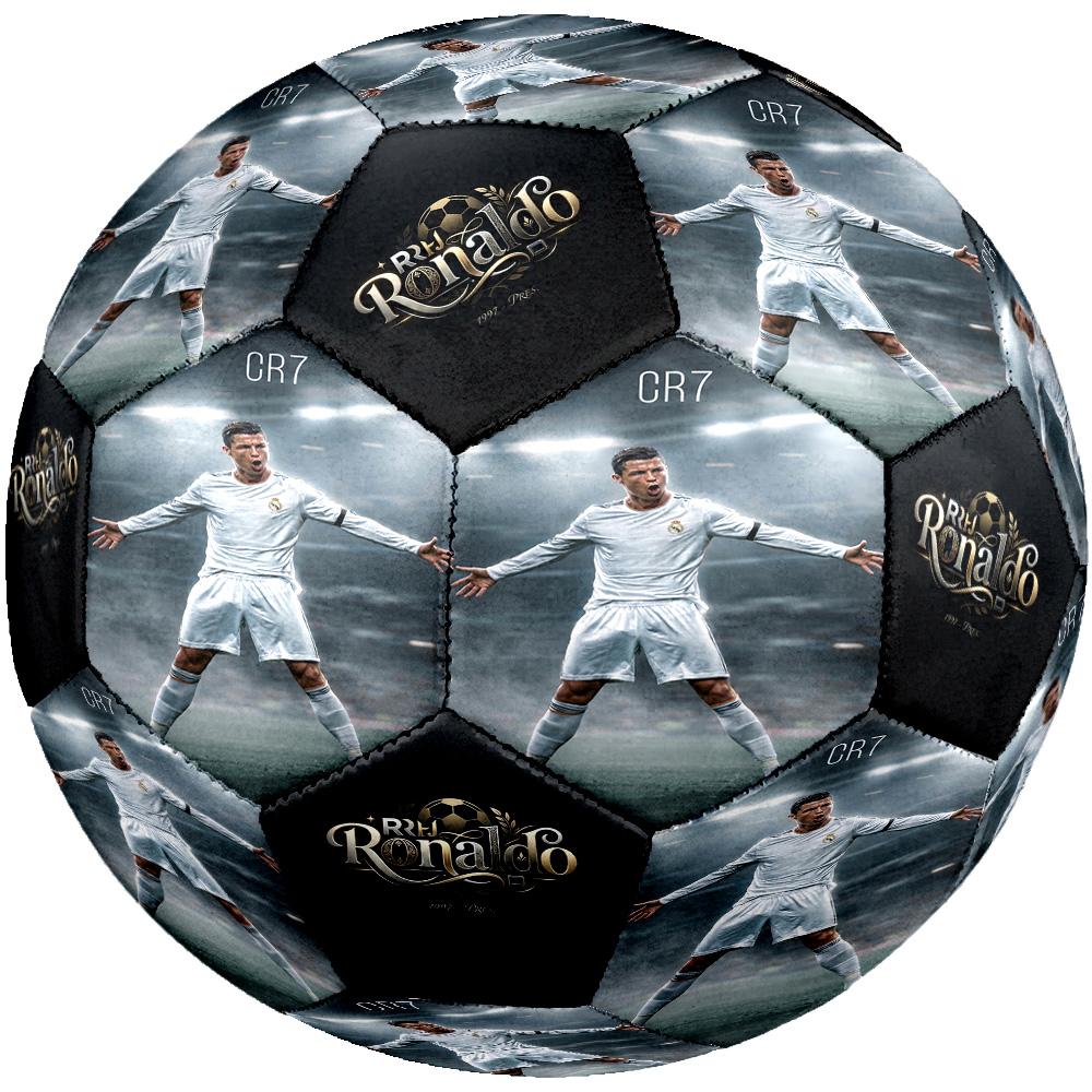 Ronaldo's Defy Gravity: Rise Above Size 5 Football Machine Sewn Indoor/Outdoor Training and Matches Surprise Collection Gift
