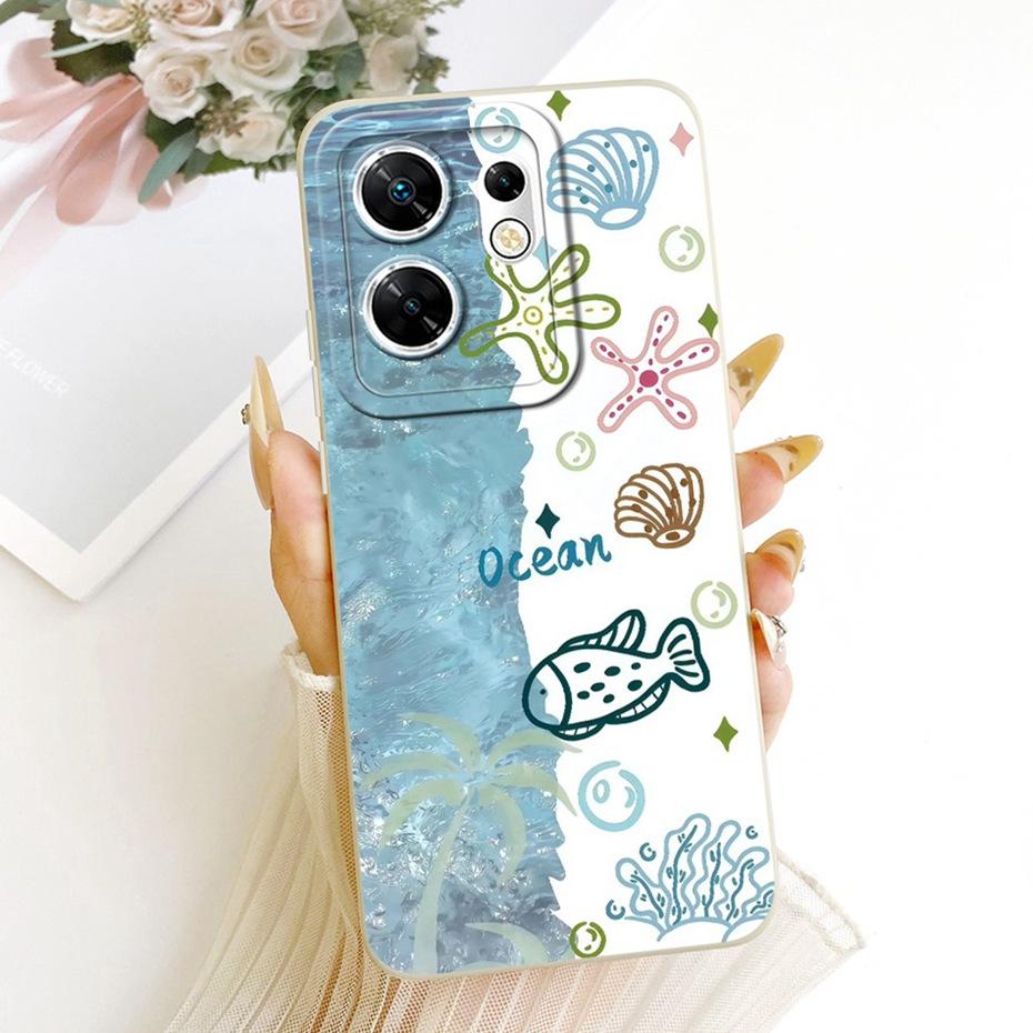 New Fashion Phone Case For Infinix Zero 30 4G 5G Soft Silicone Cases For Infinix Zero30 X6731 X6731B Shockproof Covers Bumpers