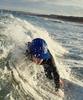 Gugimseukeompeoni Bali Professional Surfing Water Hat (Blue)_754