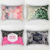 Luxurious Peach Skin Rectangle Pillow Case Featuring Stylish Geometric Marble Pattern For Cozy Spaces