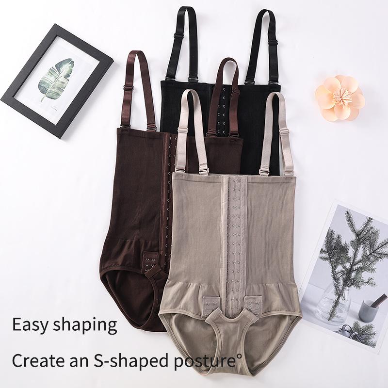 Women Shapewear Bodysuit High Waist Trainer Girdle Shorts Tummy Control Panties Body Shaper Butt Lifter Compression Underwear