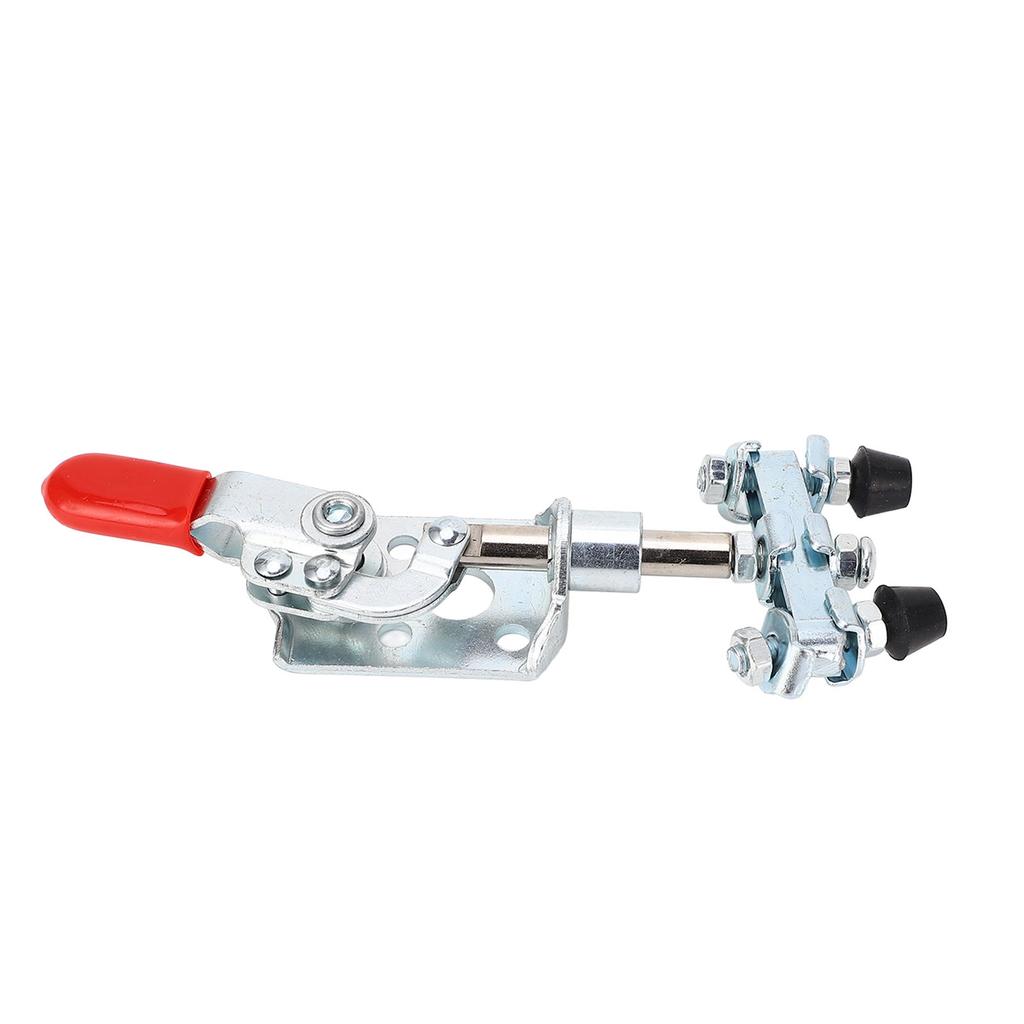 Left Right Push Pull Toggle Clamp Iron Dual Head Quick Release Push Pull Clamp for Machine Operating