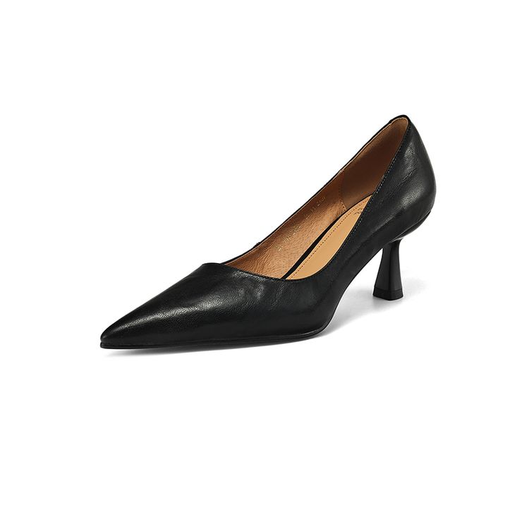 Móda Nové Jaro Pravá Kůže Dámské Boty Špičaté Dámské Lodičky Boty pro Ženy Vysoké Podpatky Mokasíny Módní Stručné Dámské Boty
