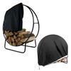 Waterproof Heavy Duty Outdoor Dust Cover for Semi-Circular Firewood Rack Uv Sunscreen Protection Rain-Resistant Storage Solution