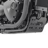 Engine Guard for Triumph Bonneville T120 16-25 Engine Protection Aluminium Noir