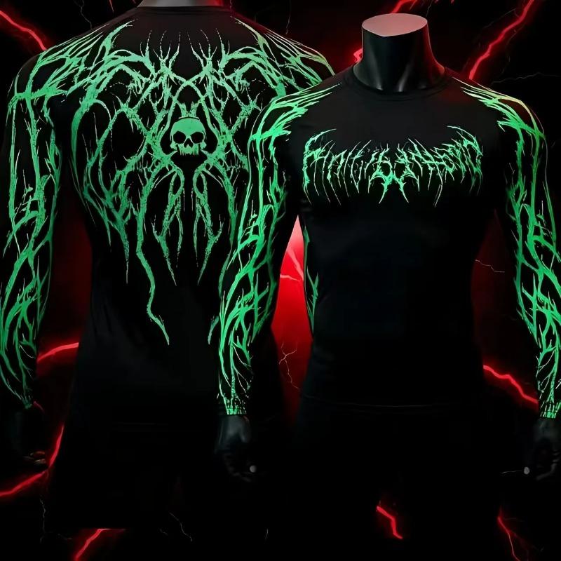 Custom Design Sublimation BJJ MMA Men's Rashguard Rash Guard Surf Long Sleeve Jiu Jitsu T-Shirt Men's Compression Rash Guard
