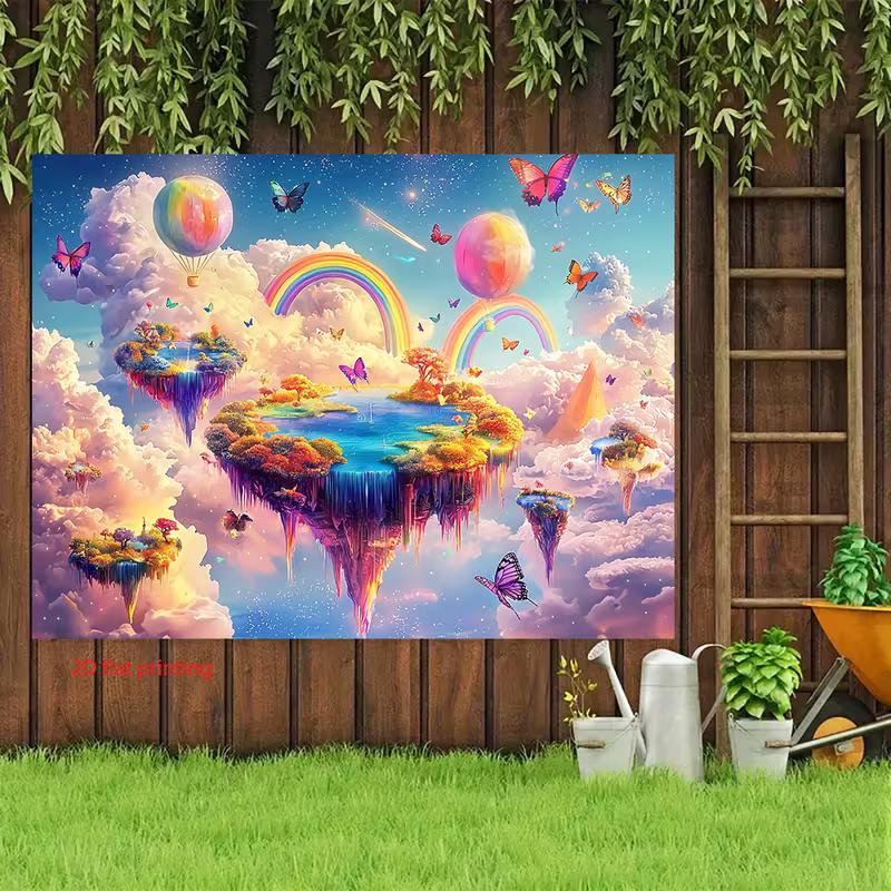 2D Printing Fantasy Sky Backdrop for Children's Photography & Events