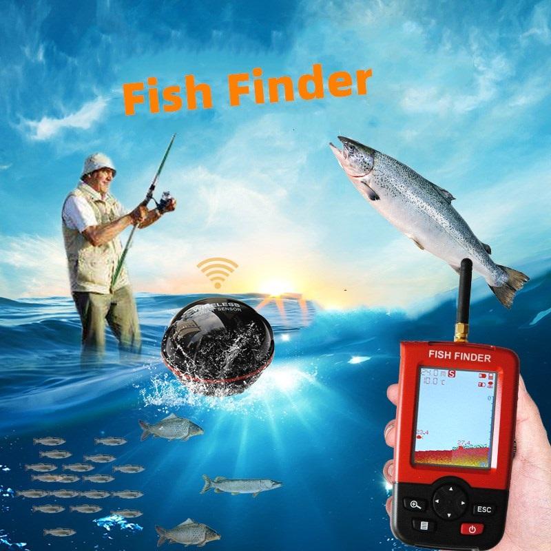 2025 NEW Smart Wireless Fish Finder Portable Sonar Fish Finders Fishing Echo Sounder Fishing Detector Fish Finder Fishing Access