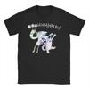 Mordecai and Rigby Funny Chartoon New Arrival T Shirts Unisex Unisex Pure Cotton Tee Shirt Clothing
