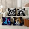 Fashion Print V-VOLCOMS Pillow Case Office Cushions Suitable For Sofa Car Bedroom Decorative Cushion Cover