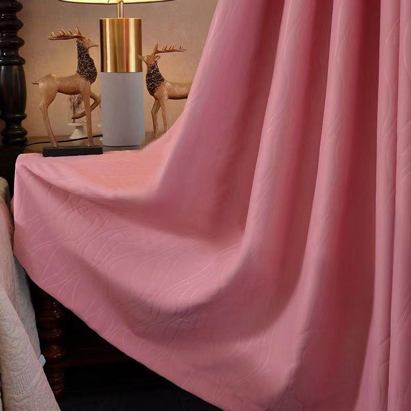 In High Precision Embossed Curtains Finished Curtains Curtains Window Screens