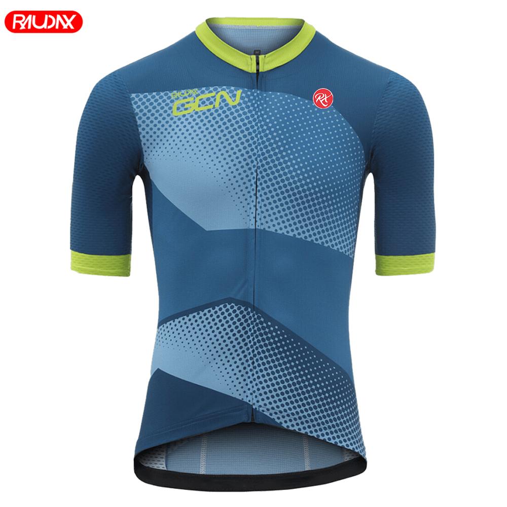 Raudax Gcn Cycling Jersey Set 10 Styles Short Sleeve Breathable MTB Bike Cycling Clothing Maillot Ropa Ciclismo Uniform Suit
