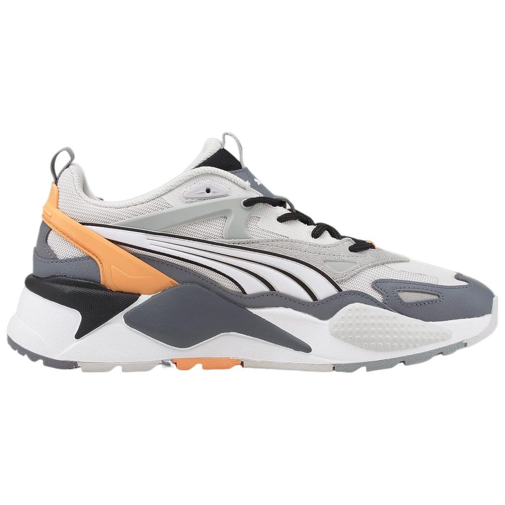 PUMA RS-X Efekt Turbo Men Grey White Orange Black Low Top Lifestyle Sneakers 390048-01