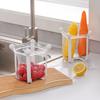 Plastic Kitchen Sink Strainer Anti Clogging Sink Drain Rack Durable Sink Trash Catcher  Kitchen Use