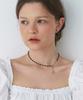 Love Me Monster [Surgical] Ball & Black Crystal Choker