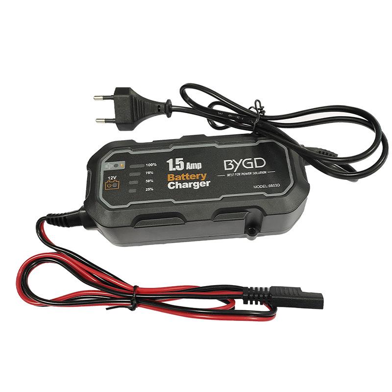 

12 В интеллектуальное зарядное устройство для свинцово-кислотных аккумуляторов для автомобилей и мотоциклов, 150 мА