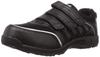 Co-cos Nobuoka Men's Ziproa Safety Work Shoes, Black, Size 26cm, with Toe Cap, Velcro, Multi-functional Design, Slip Resistant, and Lightweight