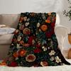 Flanell Überwurfdecke Druckdecke Superweich Gemütliche Nickerchen-Decke für Bett Sofa Büro Reise Maschinenwaschbar Perfektes Wohngeschenk