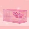 New POP MART Interlocking Display Case Pink Model Accessories 1230131113