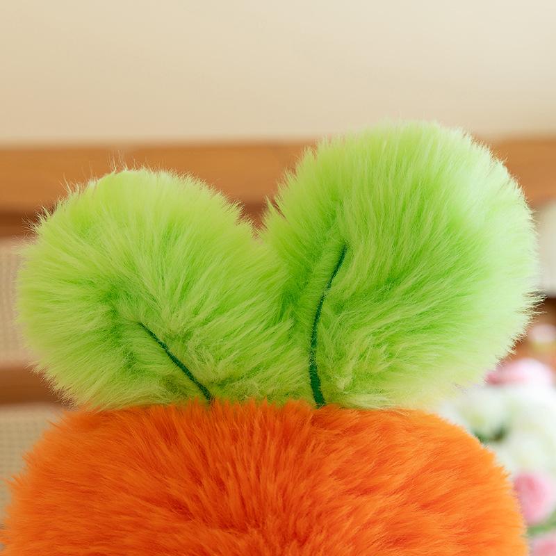 Long-haired Carrot Doll Plush Toy Throw Pillow Girl Sleeping Bed Pinch Doll Rag Doll Children's Gift