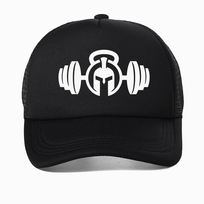 Classic Cotton Powerhouse Gym Baseball Cap Unisex Women Adjustable Fitness Building Muscle Spartan Dad Hat