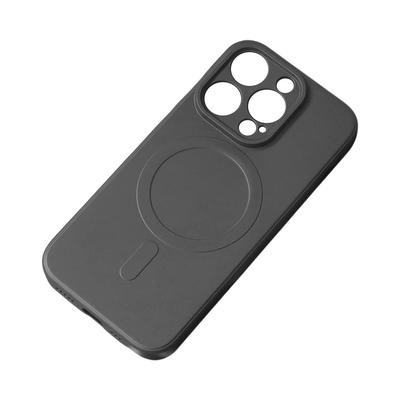 Silicone Case with MagSafe for iPhone 15 Plus Silicone Case Black