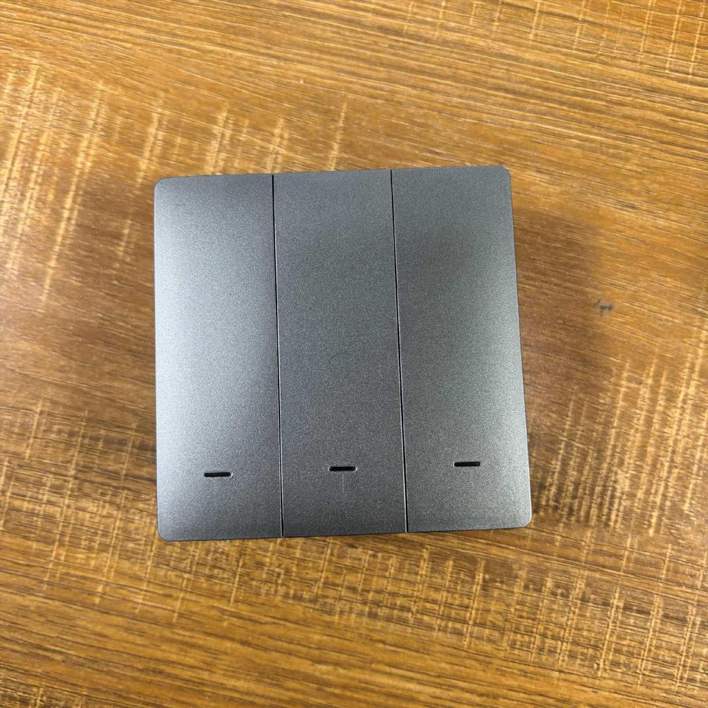 Longspu 86-Type WiFi Smart Switch: Pojedynczy przewód fazowy/neutralny, przełącznik ścienny zgodny ze standardem Graffiti