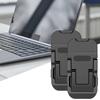 2PCS Mini Foldable Laptop Stand Portable Computer Keyboard Riser with 2 Adjustable Angles Self-Adhesive Invisible Notebook Stand