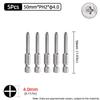 50mm Phillips Screwdriver Bit PH00/PH0/PH1/PH2 1/4” Hex Shank Magnetic S2 Steel Cross Head Screw Driver Bits Hand Power Tools