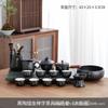 Household simple tea set set, the whole set of creative national style literature and art company opening gifts, high-end set of lettering