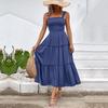 Spliced Skirt Summer Women'S European And American Hits Sleeveless Dresses