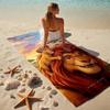 Lion Stylish Digital Printing Beach Towel Quickdrying Absorbent Blanket For Beach Pool Gym Travel Christmas Gift C922133