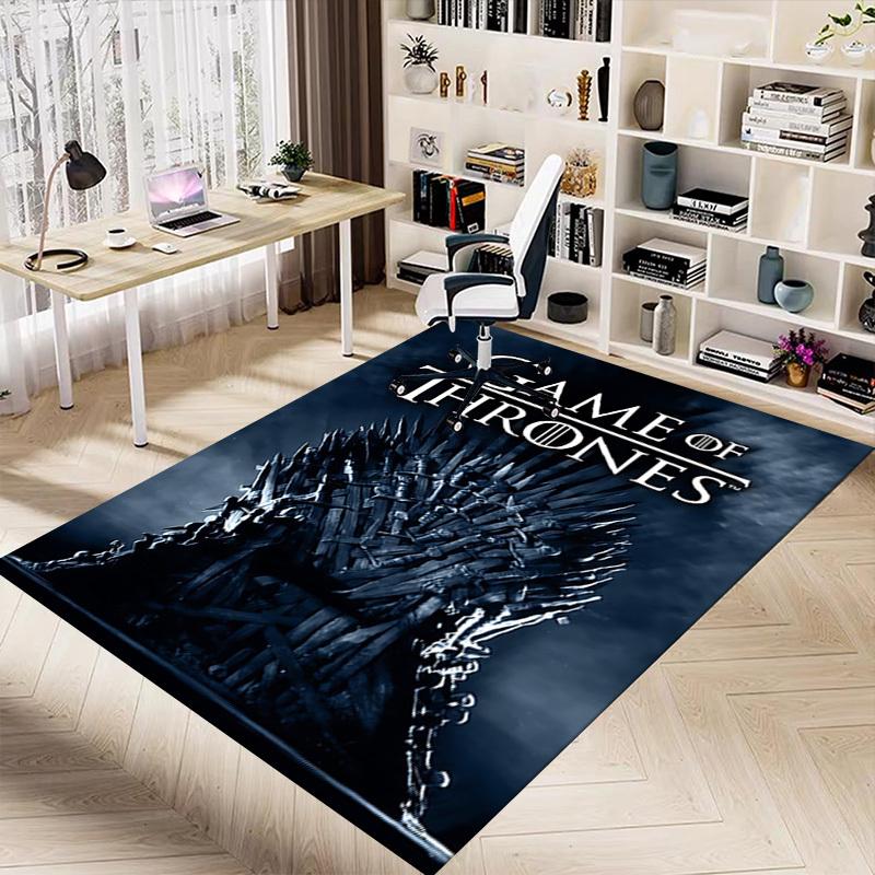 1pc Game of Thrones Carpet, for Home & Office Decor, Desk Chair Carpet, Festive GiftL1308