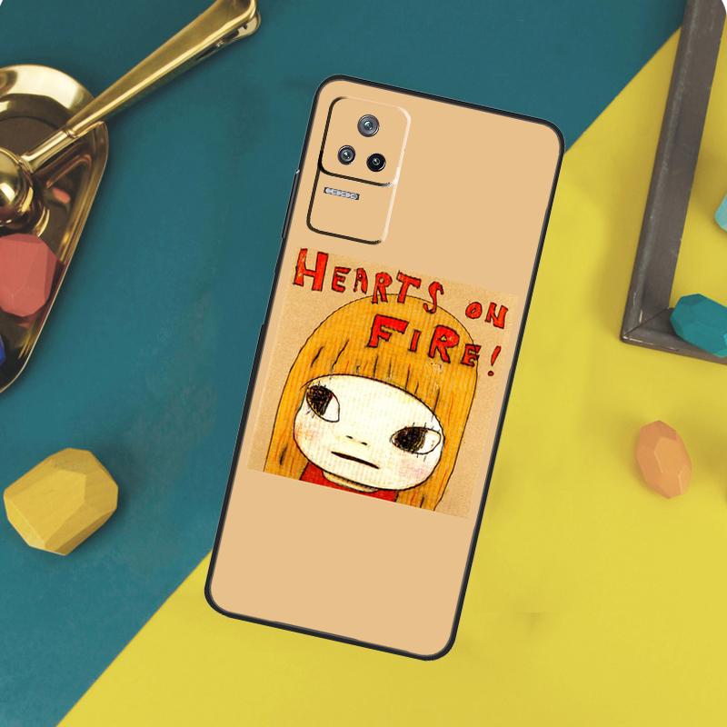 

Чехол Yoshitomo Nara для Xiaomi 14T Pro 11T 12T 13T 13 14 15 Ultra POCO X7 Pro X3 X5 X6 M6 F5 F6 Pro Funda POCO F3