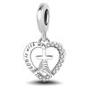Silve Cross Travel Bible Cat Dog Chameleon Pet Charms Bead Diy Bracelet Bangle Of High Quality Fine Jewelry