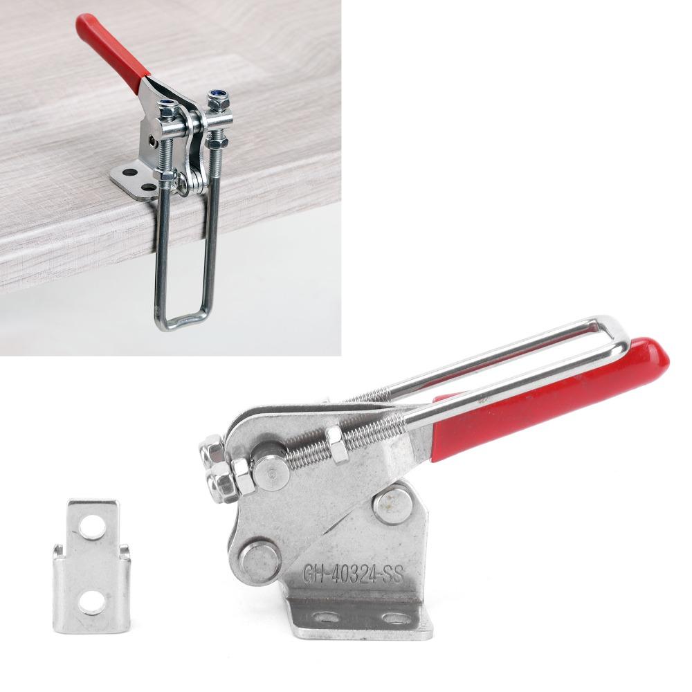 2PCS Adjustable Toggle Latch Heavy Duty Toggle Clamp Durable Hasp Latch