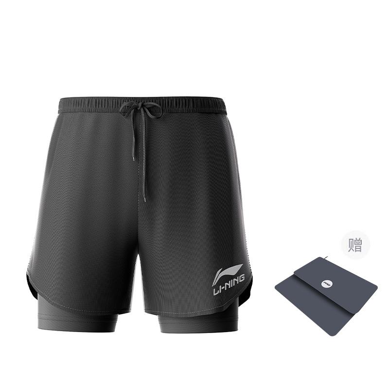 Li Ning Swimming Shorts Men's Black LSKT667s
