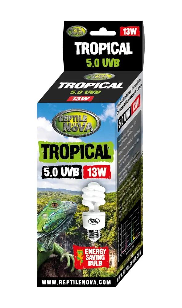 REPTILE NOVA 5.0 UVB 13W - Fluorescent lamp for tropical reptiles | UVA + UVB