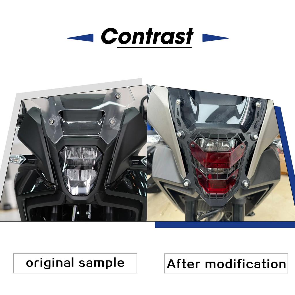 Motorcycle NX 500 Light Cover Protector Headlight Protector Headlight Guard Protection Cover For HONDA NX400 NX500 NX 400 2024
