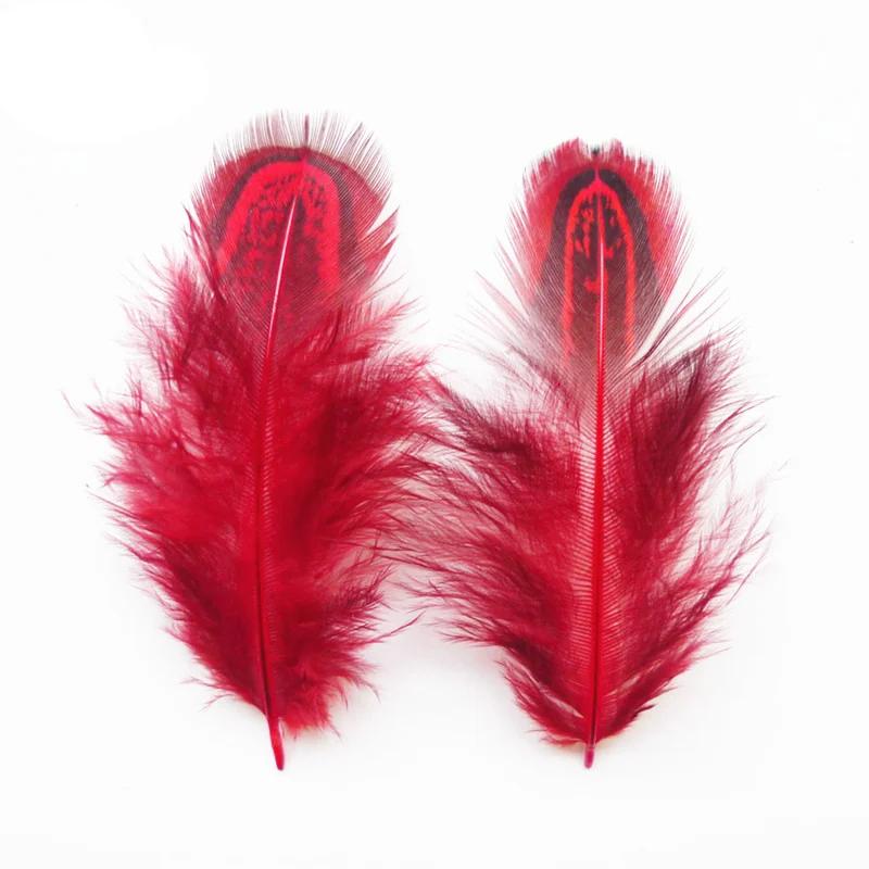 Ringneck Pheasant Feathers For Jewelry Making Crafts 4-8Cm/2-3" Feather Decor Wedding Carnaval Decoration Handicraft Accessories
