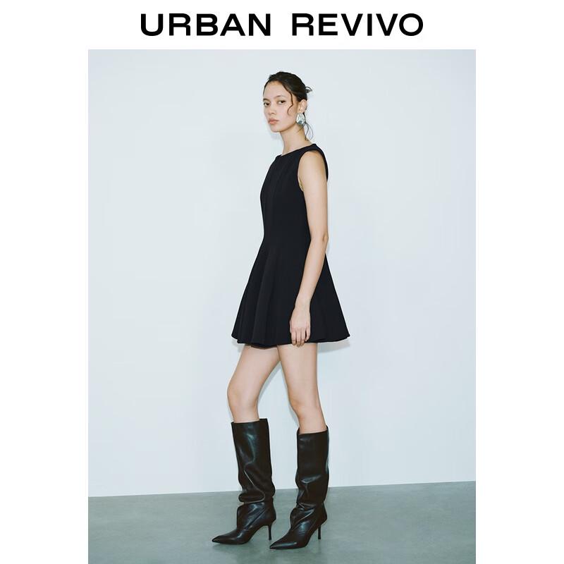 

UR French Modern Little Black Sleeveless Dress XS