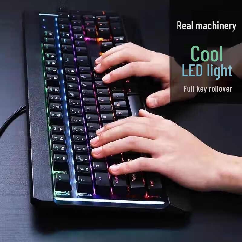 DAREU LK169 Wired Mechanical Gaming Keyboard with Wrist Rest