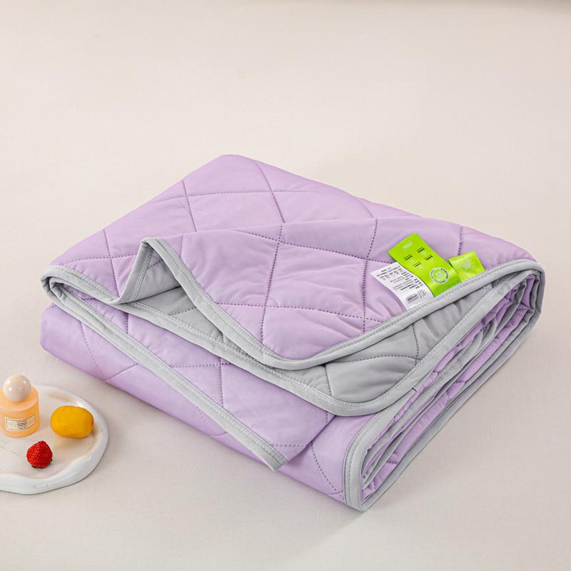 Solid Summer Color Bedding Air Conditioner Quilt For Home Use Lightweight Gift